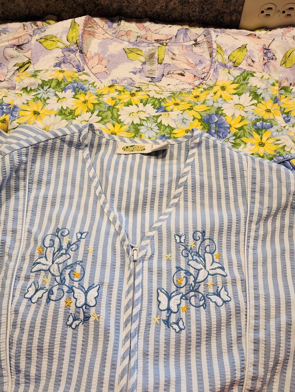 Set Of 3 Housecoats, Vintage